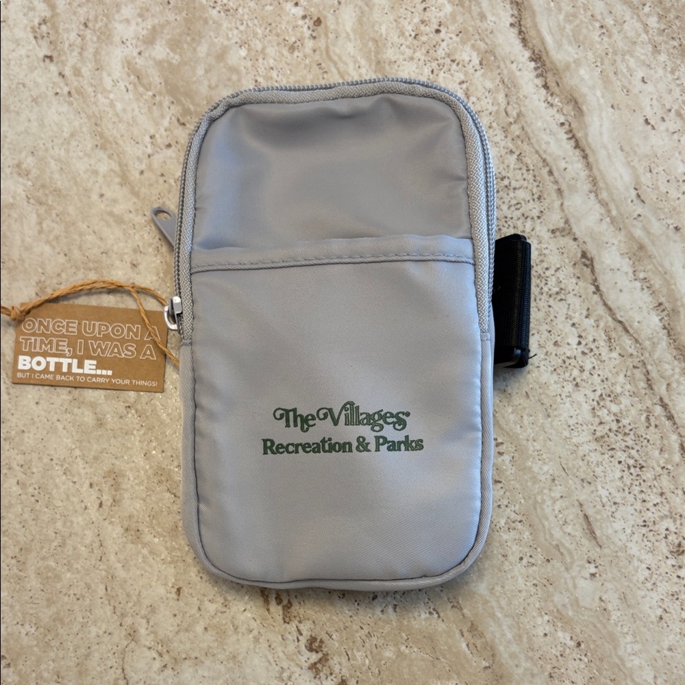 Portable Wallet with Adjustable Arm Strap